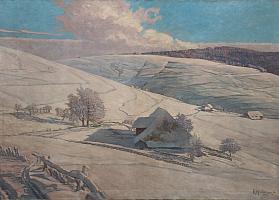 Karl_Heilmann,Winterlandschaft_mit_Hof,1919,OelLw,100x140cm