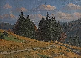 Dischler_Herbst_am_Feldberg_1915_OelLwKarton_26x35cm